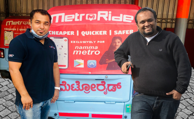 Sakshipost Exclusive Interview With MetroRide CEO Girish Nagpal, CTO Kaaman  Agarwal